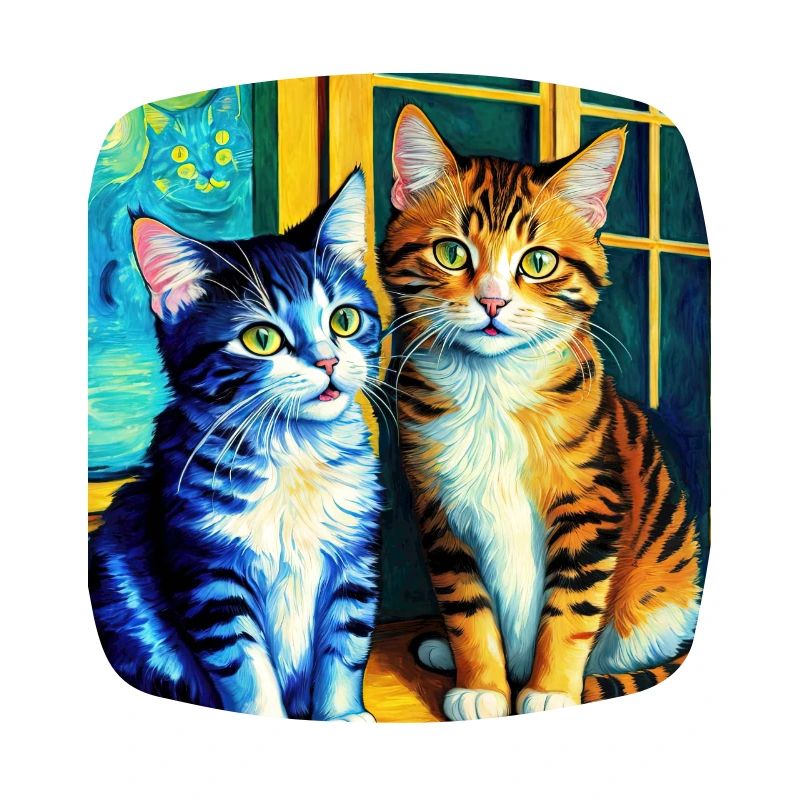 Surreal Impressionistic Cat Impressionism Cats Ar