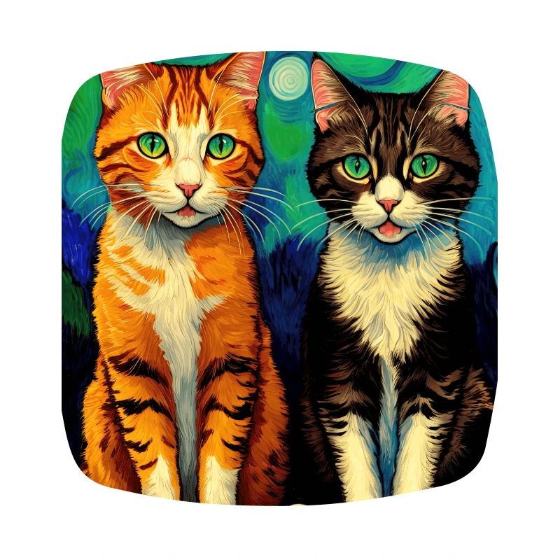 Surreal Impressionistic Cat Impressionism Cats Ar