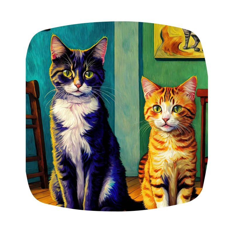 Surreal Impressionistic Cat Impressionism Cats Ar
