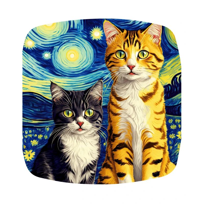 Surreal Impressionistic Cat Impressionism Cats Ar