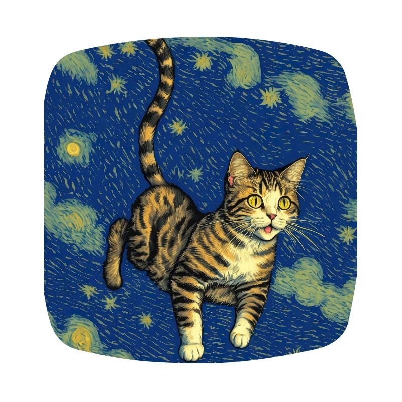 Surréaliste Impressionniste Chat Impressionnisme Chats Ar