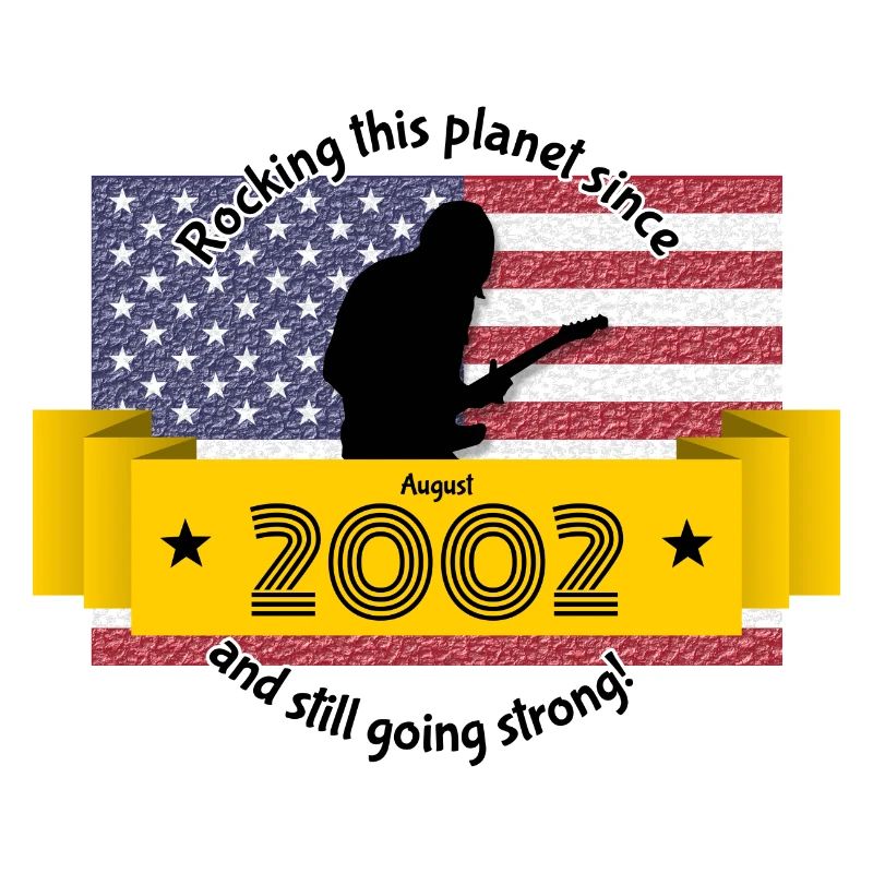 22. Geburtstag Rocking this planet since 08/2002