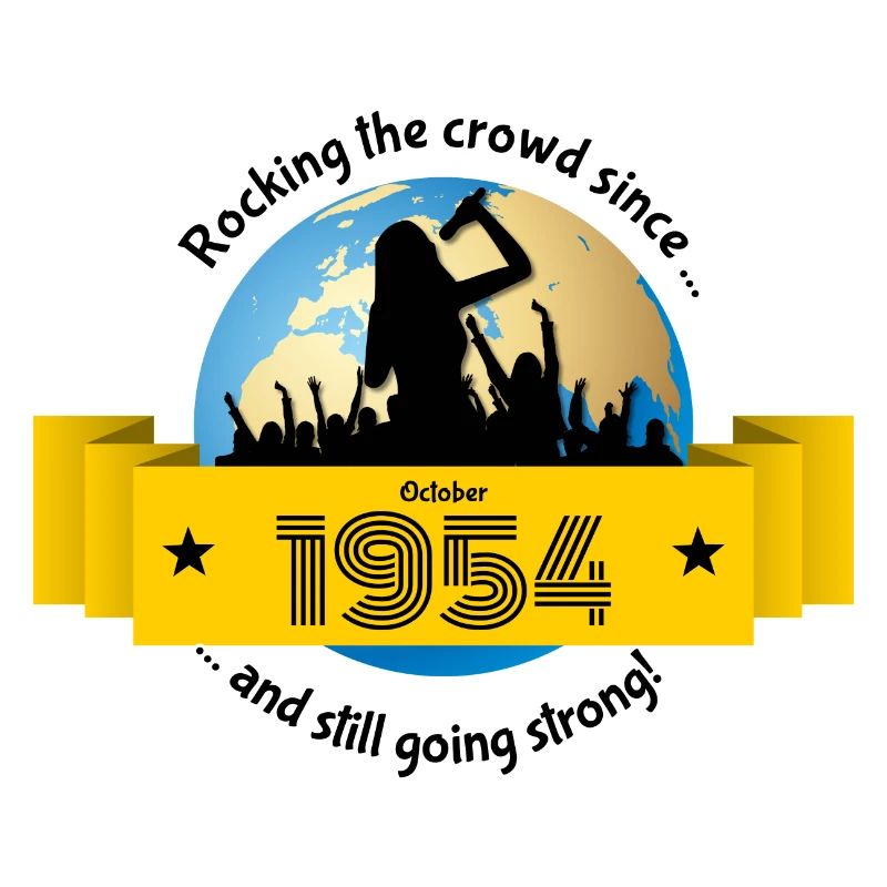 70. Geburtstag Rocking the crowd since 10/1954