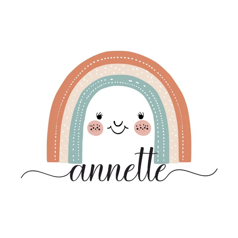 Annette! Rainbow, customisable