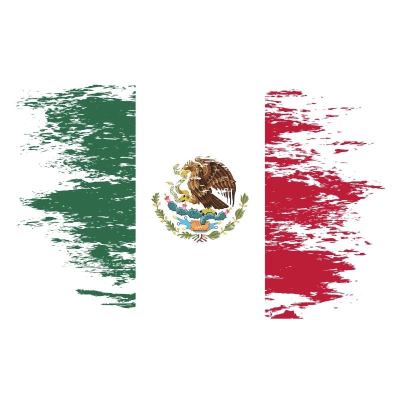 Drapeau mexicain utilisé