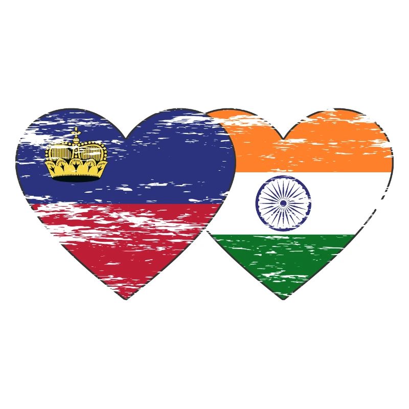 Liechtenstein Inde drapeau utilisé