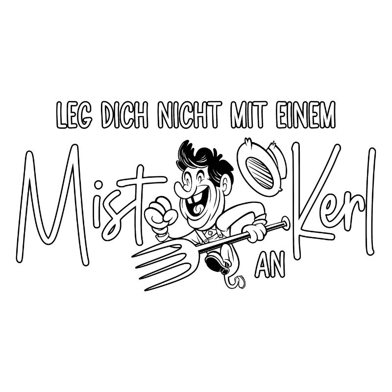 Leg Dich nicht mit einem Mistkerl an