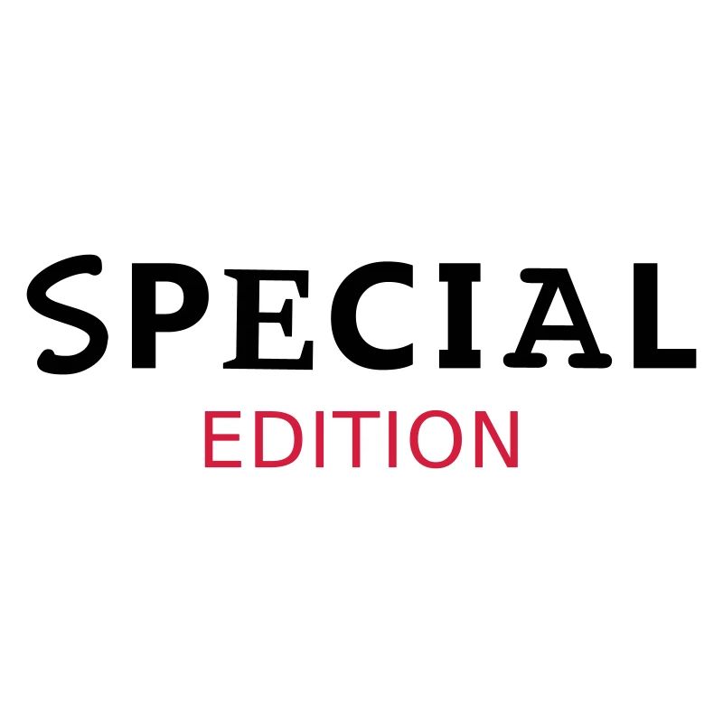 Special Edition Premium lettering