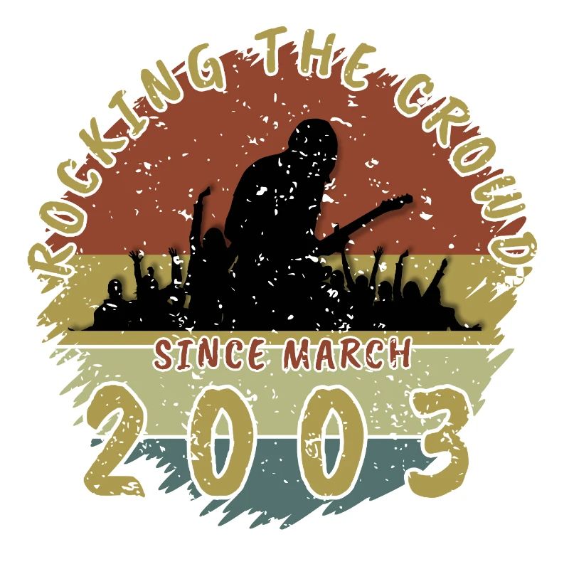 22nd Birthday Rocking the crowd GIT 03/2003