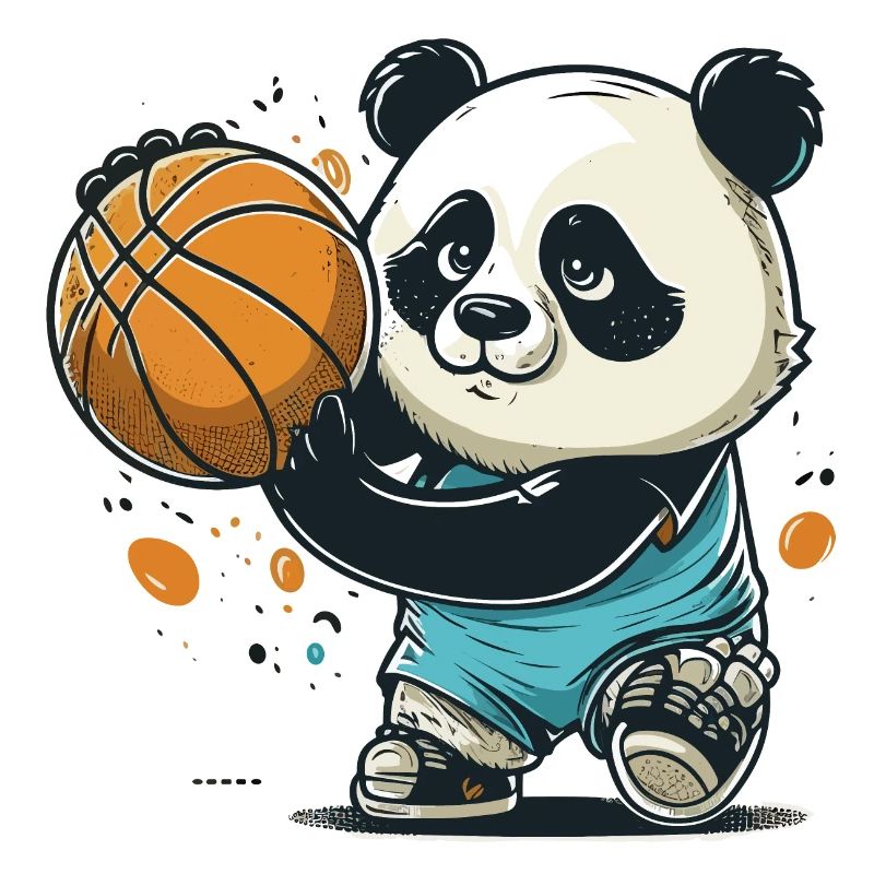 Hoops with a Panda
