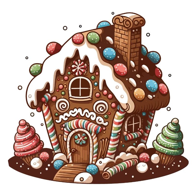 Sweet Gingerbread Abode