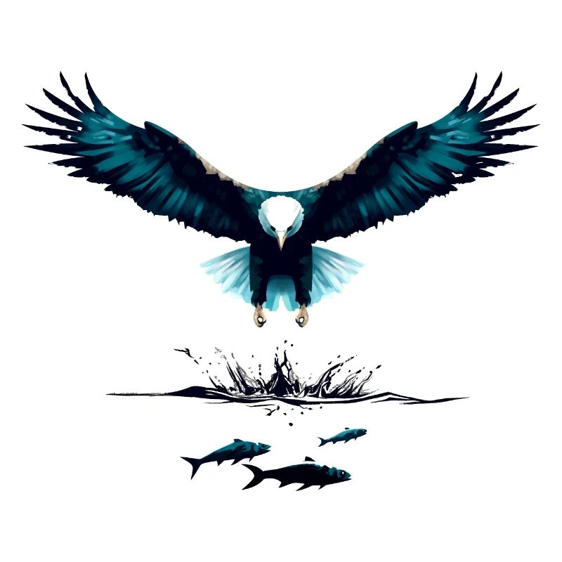 Aigles à la chasse