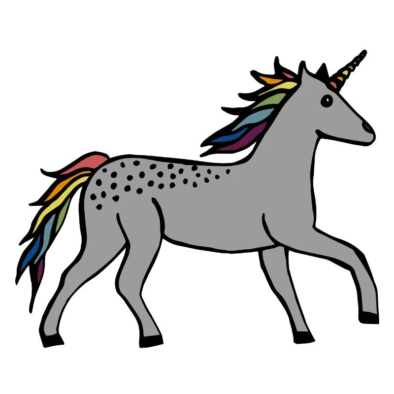 Licorne mignonne