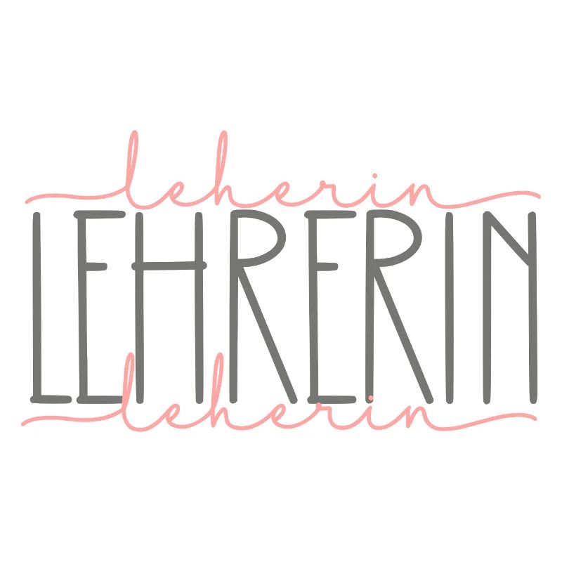 Lehrerin Geschenk Schule Lehrer Beruf