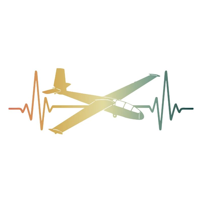 Heartbeat Glider ECG Pulse Gliding