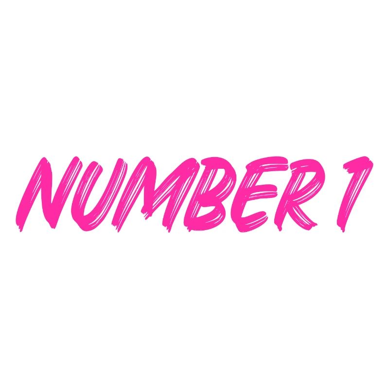Number 1 - eins - erster - erste - 1 - Nummer 1