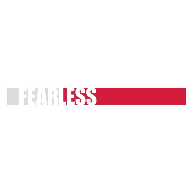 fearless Text Zitat Design