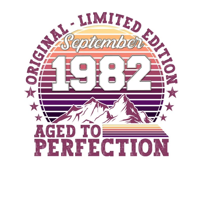 Original September 1982 40. Geburtstag Geschenk