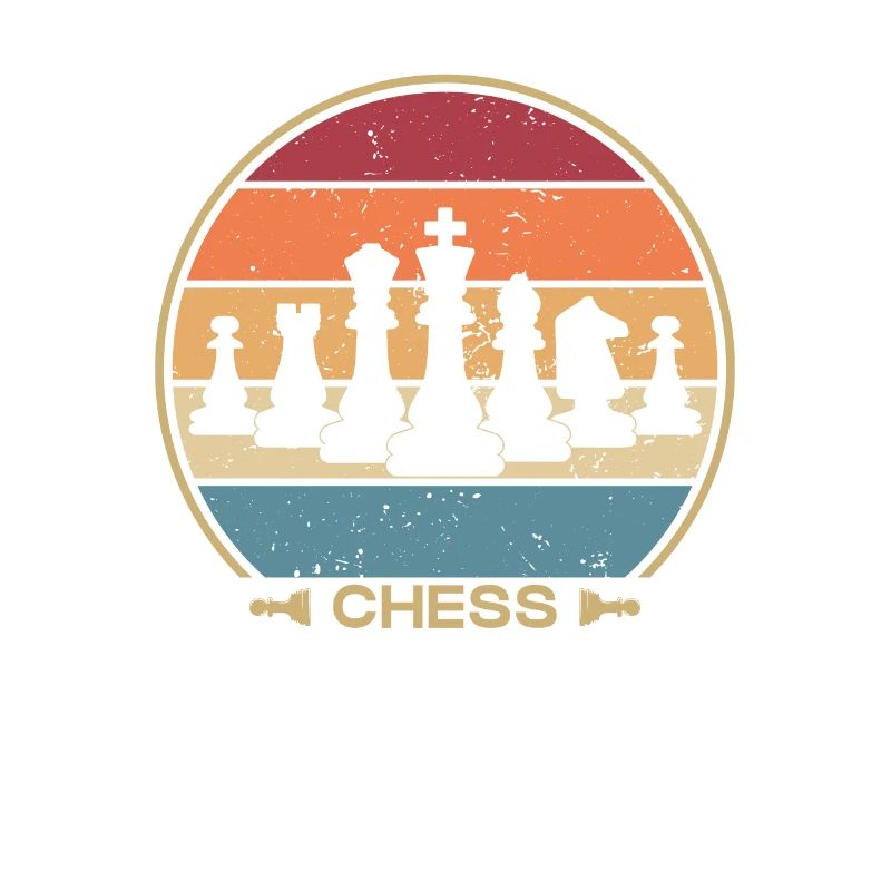 Retro Queen Player Grandmaster Professional Chess