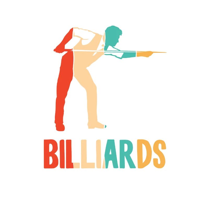 Retro Pool Table Billiards Snooker