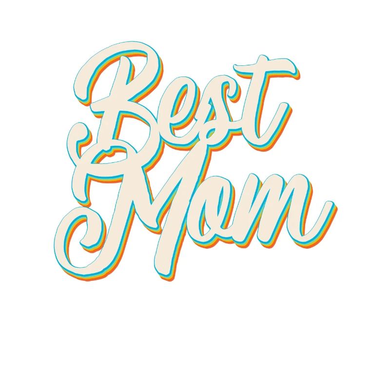 Beste Mom Stolze Mutter Muttertag Design