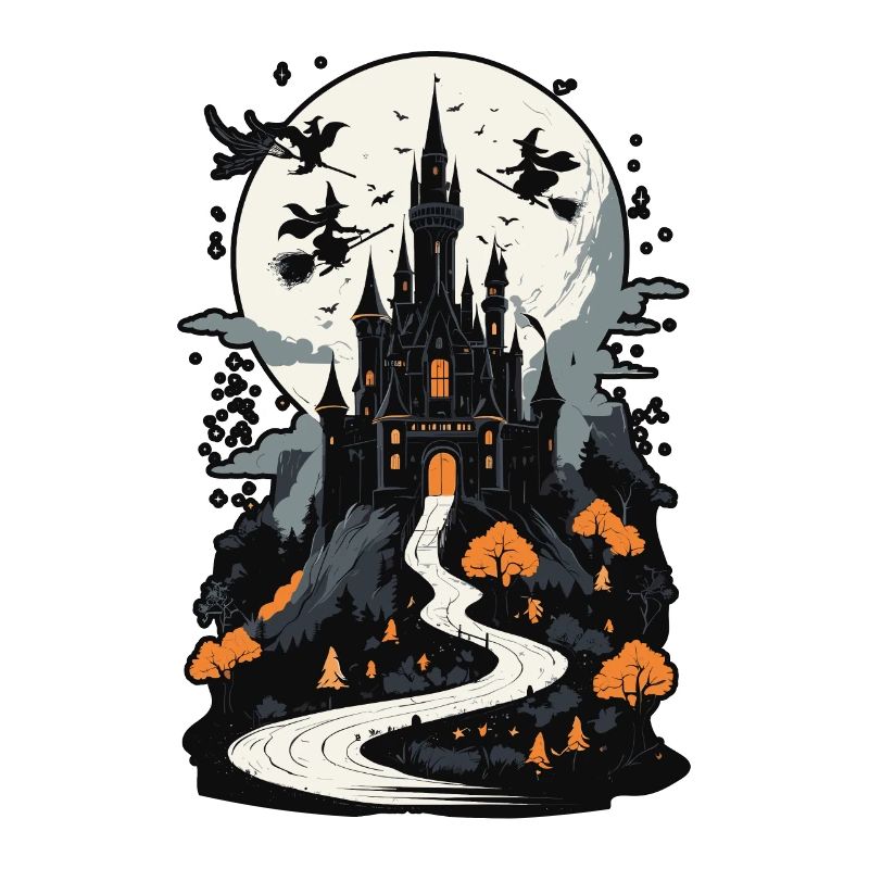 Spooky Haunted Castle Magical Haunted Castle