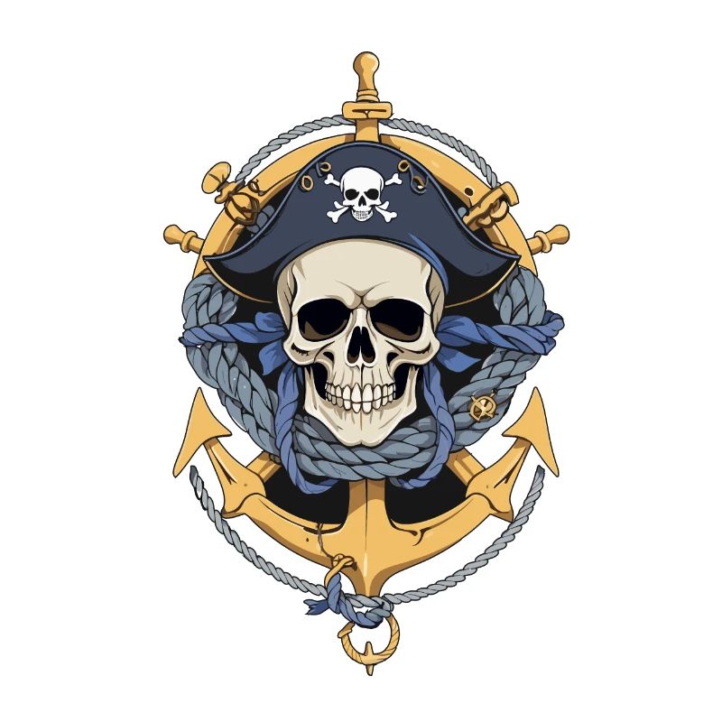 Drapeaux de pirate crâne Jolly Roger costume de pirate