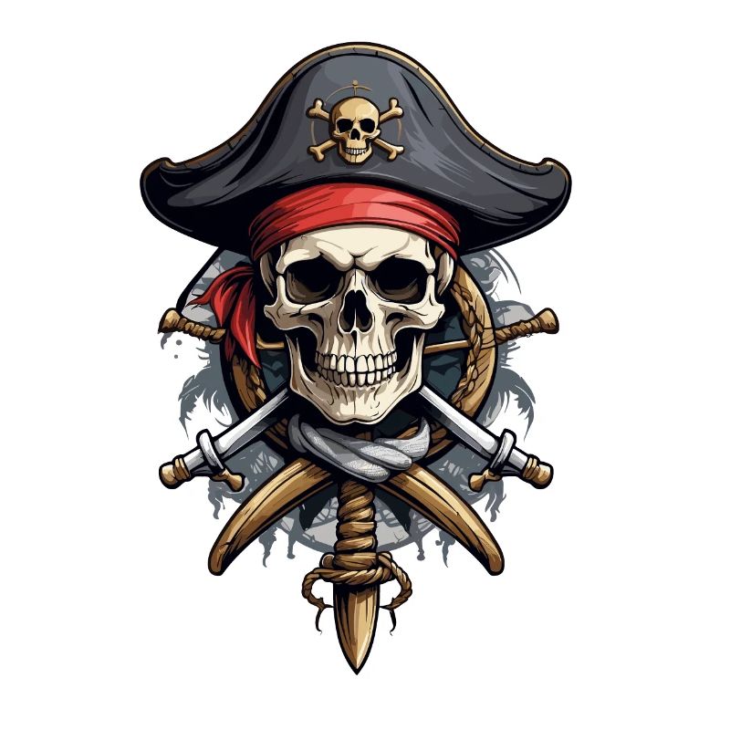 Drapeaux de pirate crâne Jolly Roger costume de pirate