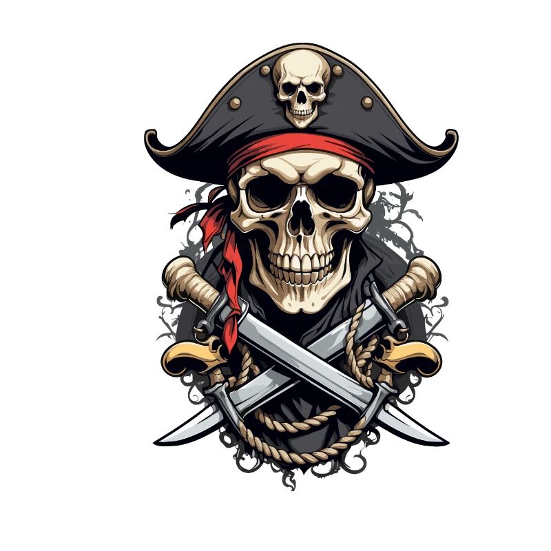 Costume de Pirate Drapeau Drapeau Jolly Roger