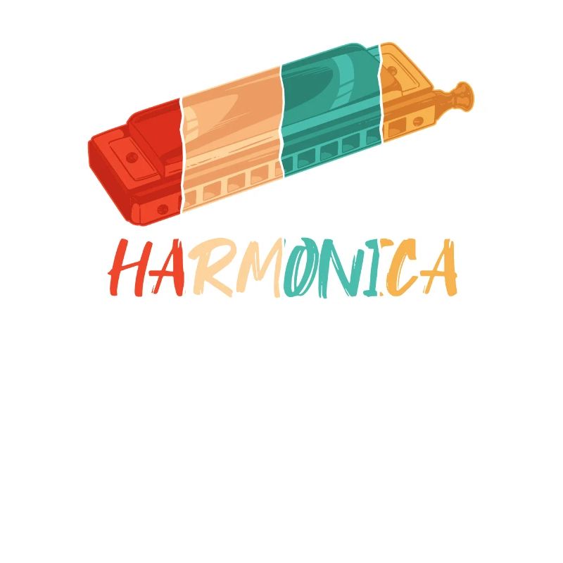 Harmoniste rétro Harmoniciste Harpe à bouche Harmonica