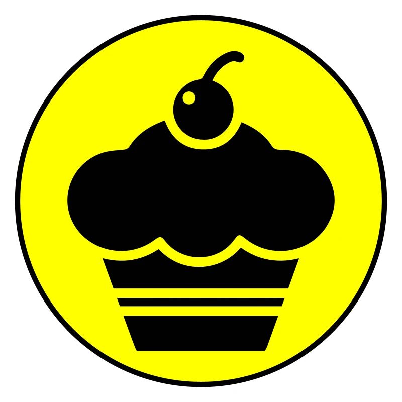 Muffin Silhouette Cercle