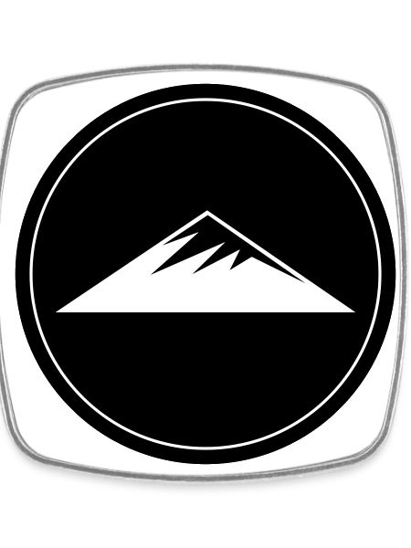 Mountains Symbol Circle