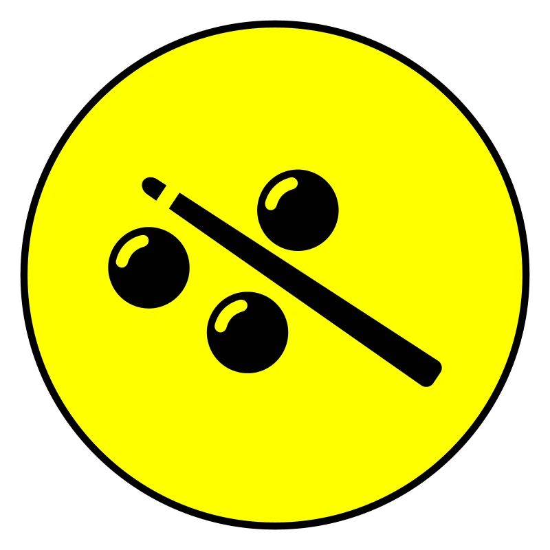 Billiards symbol icon