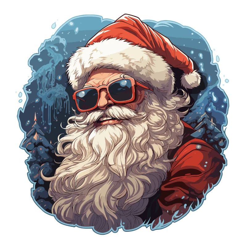 Weihnachtsmann - Illustration