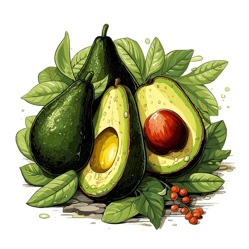 Avocado - Illustration