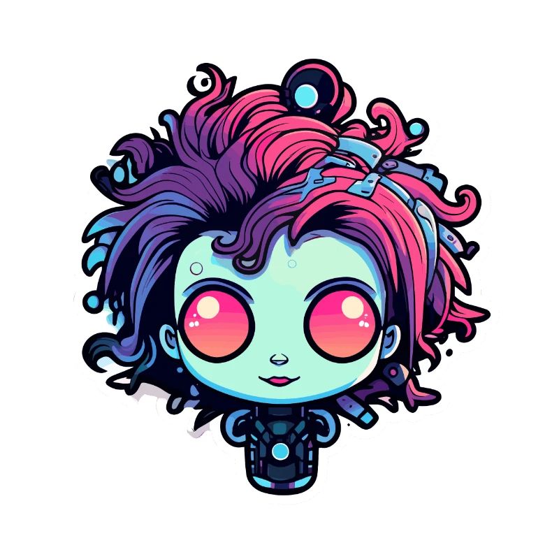 Illustration de zombie mignon