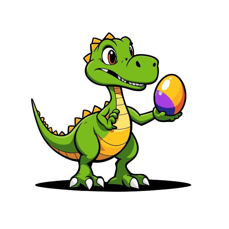 Dinosaurier Ostereier Ostern