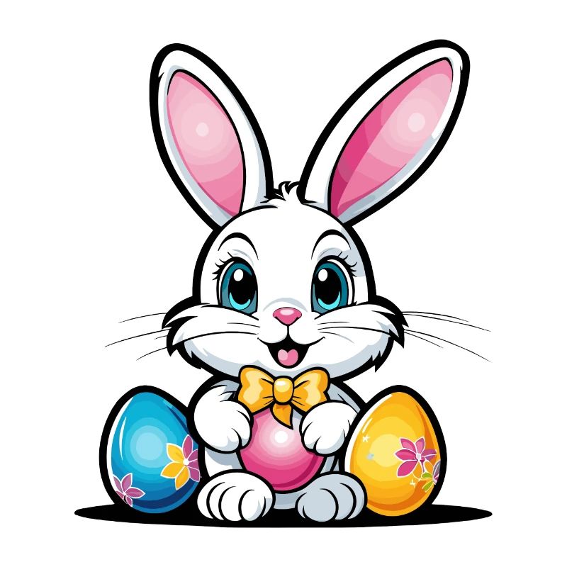 Lapin de Pâques Illustration de Pâques