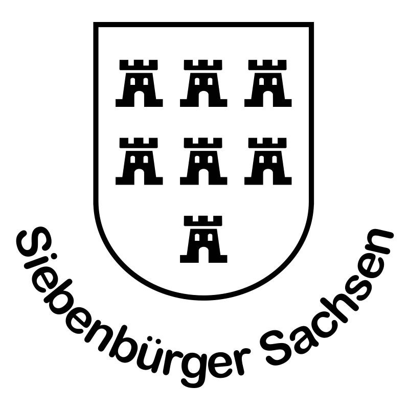 Wappen "Siebenbürger Sachsen" einfarbig