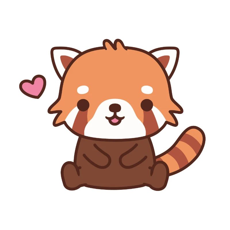Cute Little Red Panda Cub