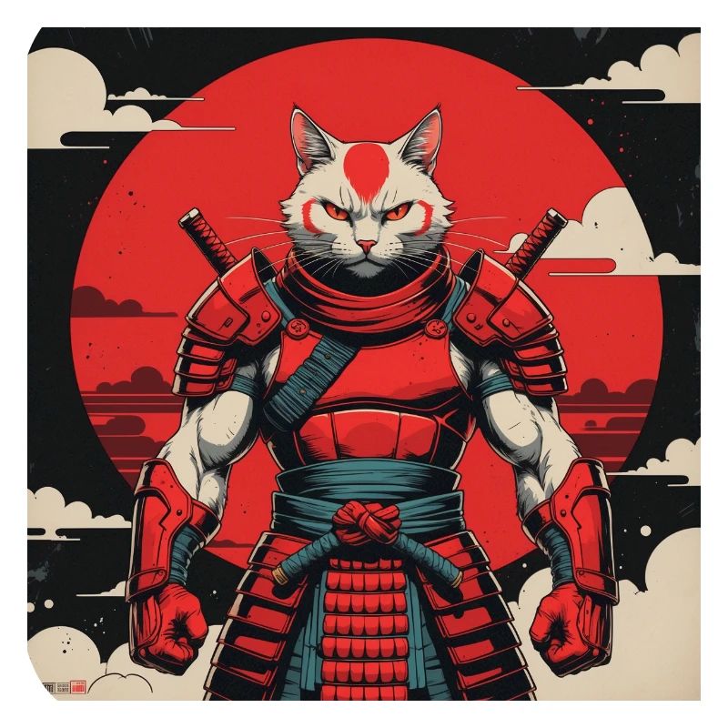 Samurai-Katzenkrieger