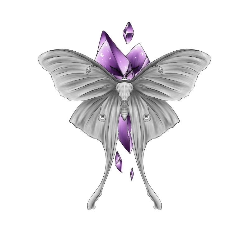Moth & Crystal