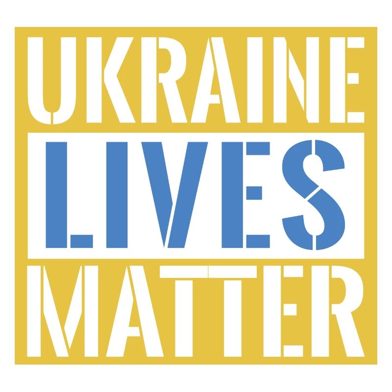 Déclaration audacieuse de Ukraine Lives Matter