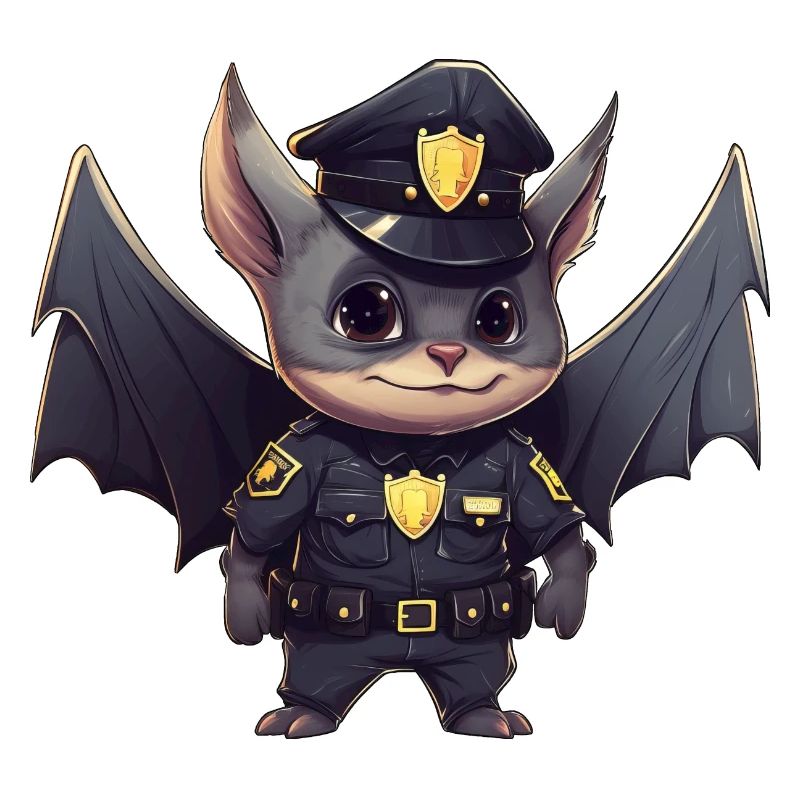Fledermaus Polizei