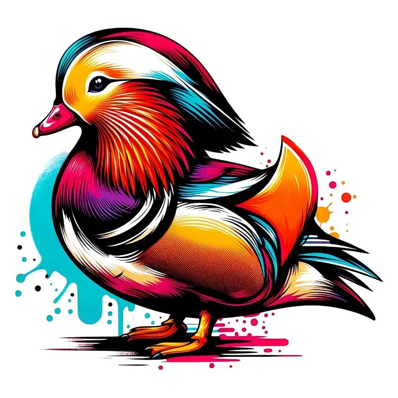 Mandarin duck