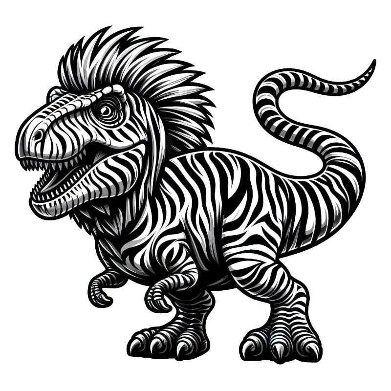 T-Rex Panda Hybrid: Mystical Mythical Creature