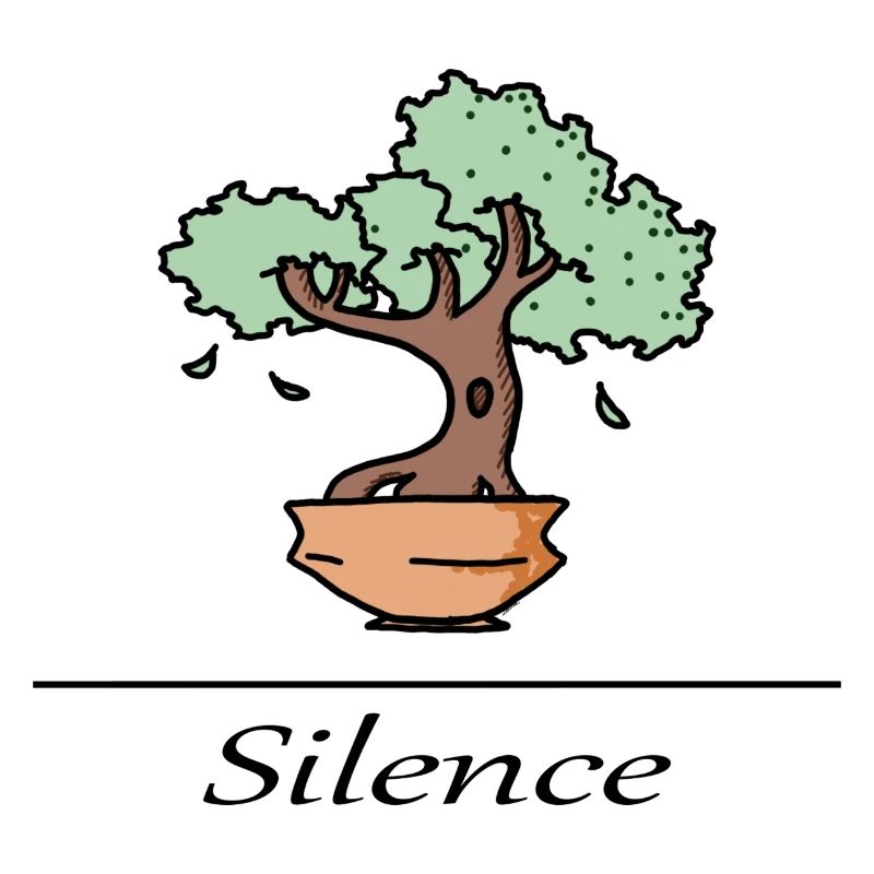 Arbre zen - silence