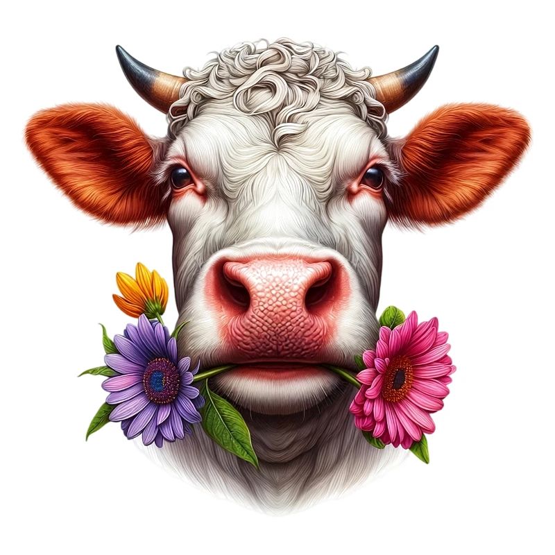 Fleurs de fleur de vache