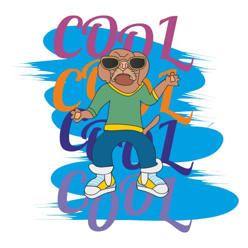 Chien cool