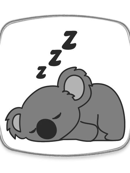 sleepy koala